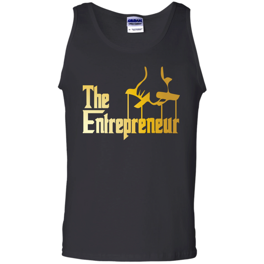 "HANDS OF AN ENTREPRENEUR" 100% Cotton Tank Top