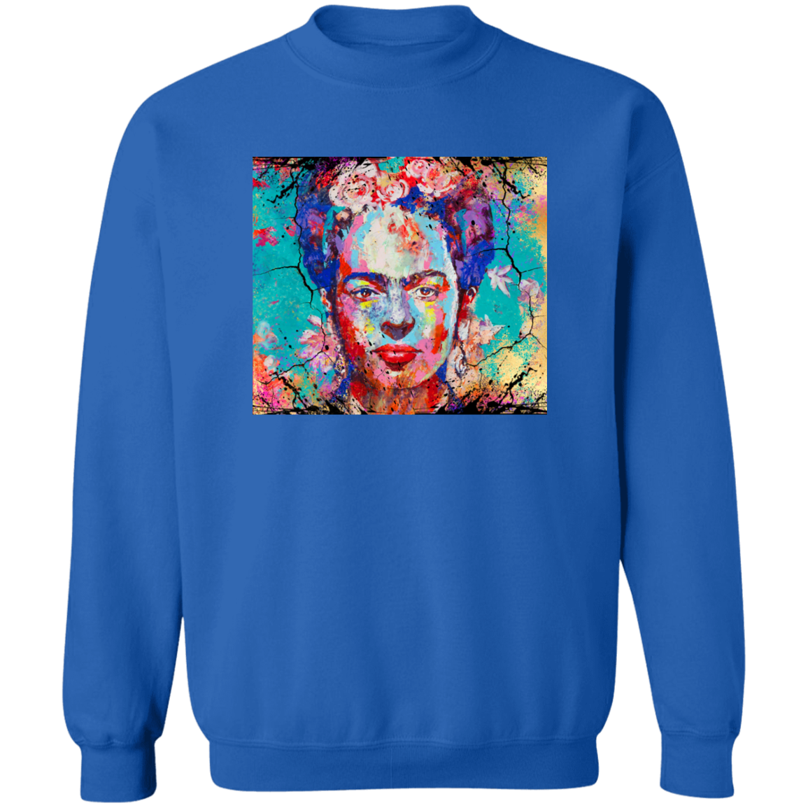 "FRIDA"  Crewneck Pullover Sweatshirt