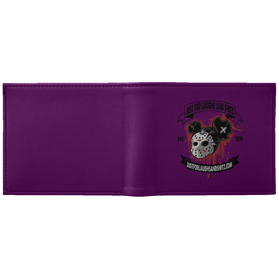 "MICKEY MASK" Wallet in black banner