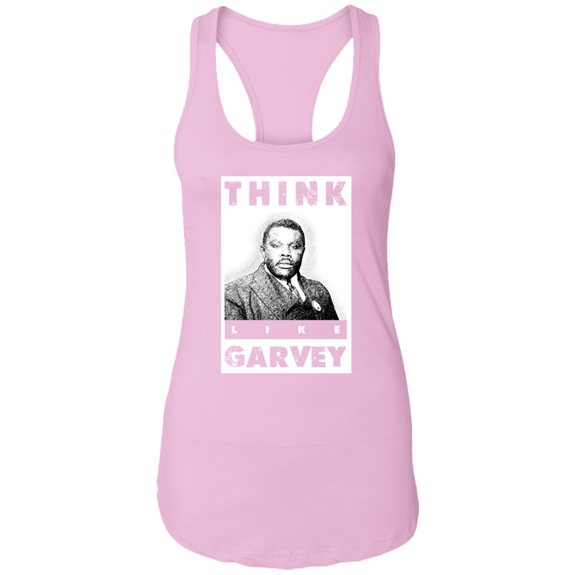 "LIKE GARVEY" Ladies Ideal Racerback Tank