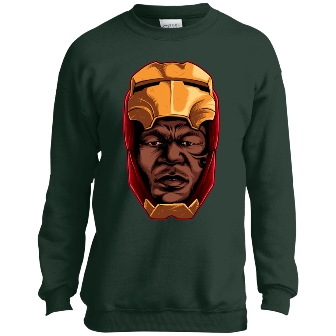 "THE REAL IRON" Youth Crewneck Sweatshirt