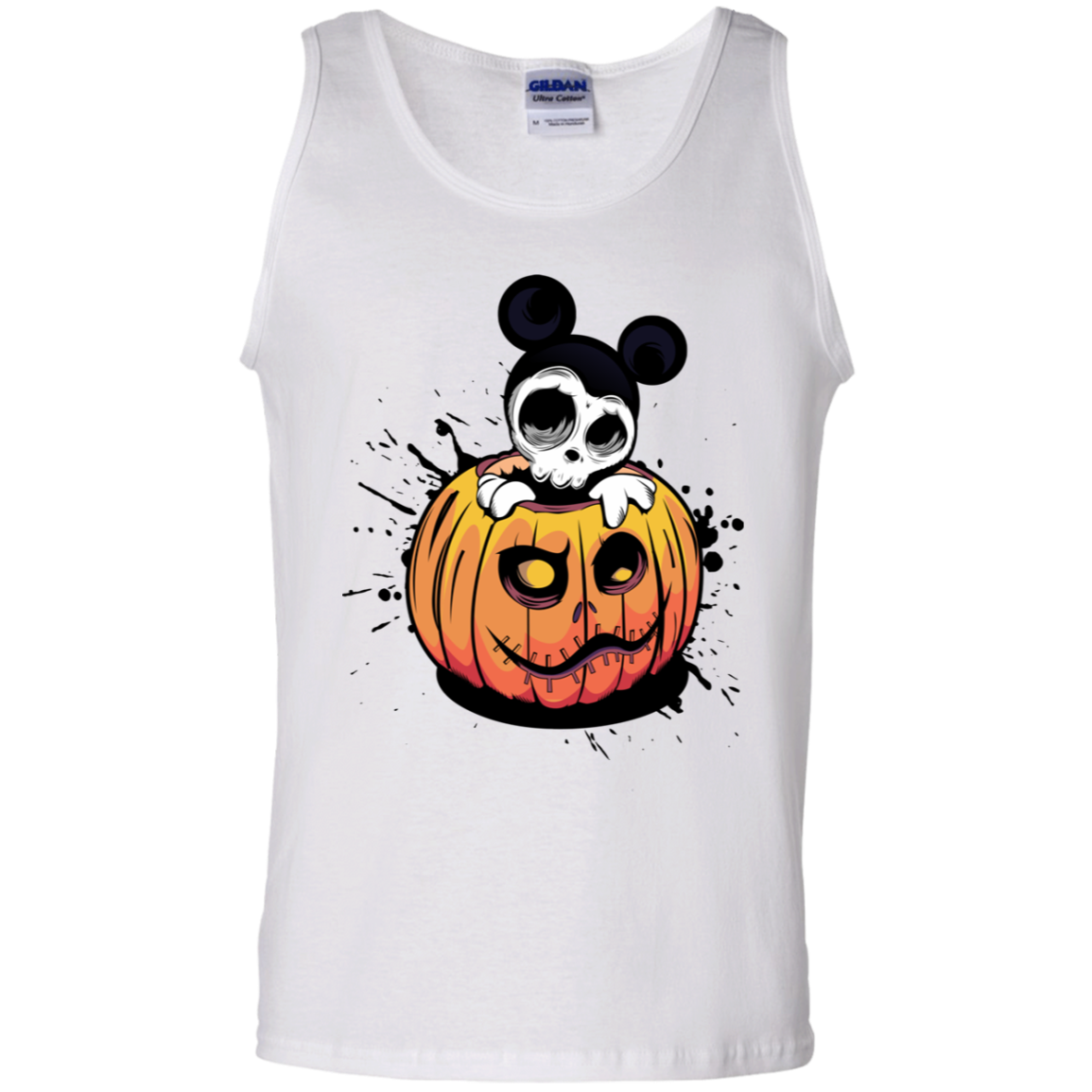 "HALLOWEEN MICKEY" 100% Cotton Tank Top