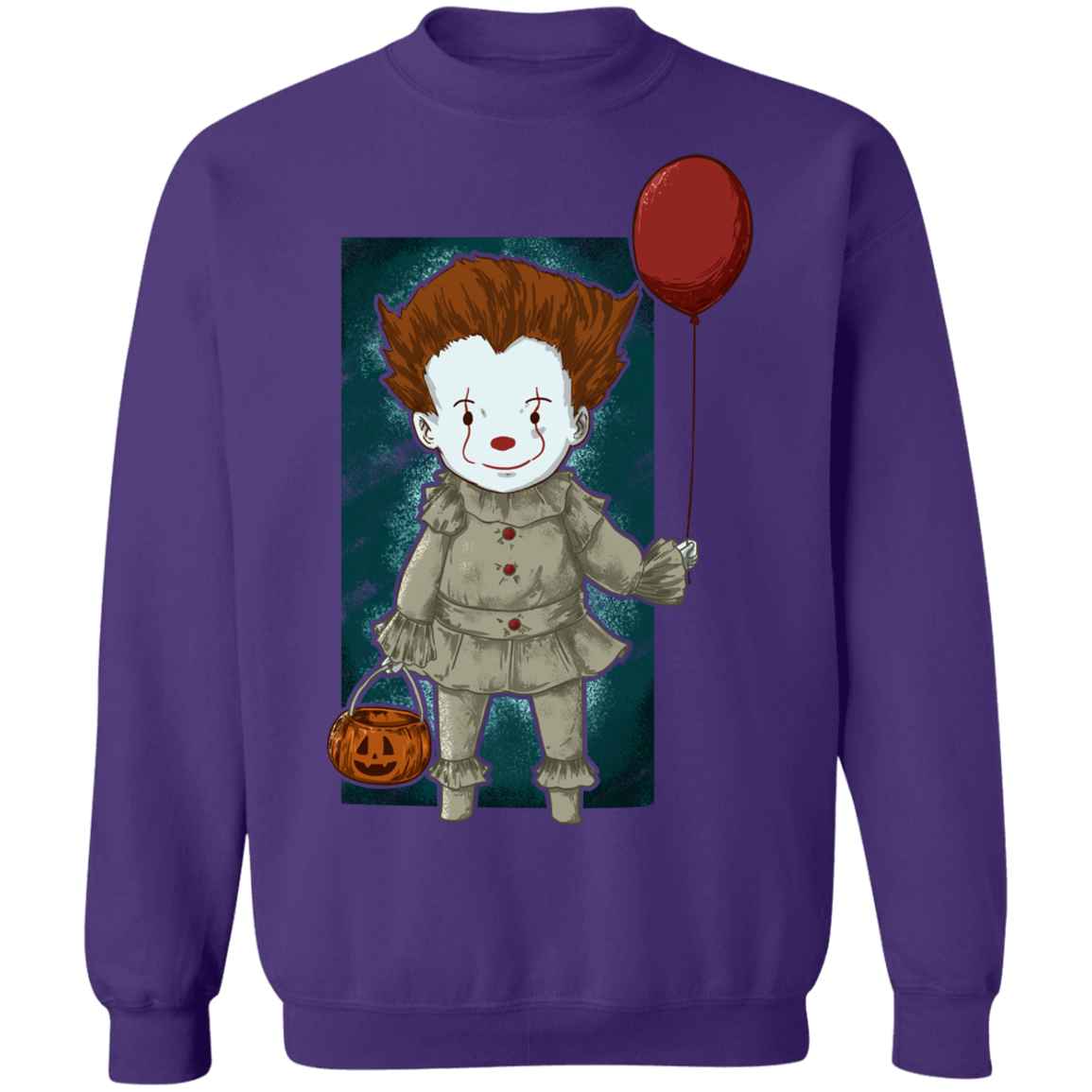 "LITTLE CLOWN" Crewneck Pullover Sweatshirt  8 oz.