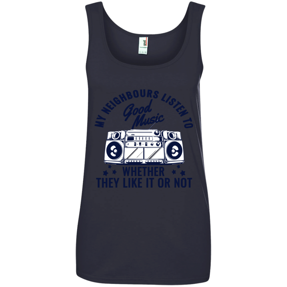 "THEY LIKE IT OR NOT" Ladies' 100% Ringspun Cotton Tank Top