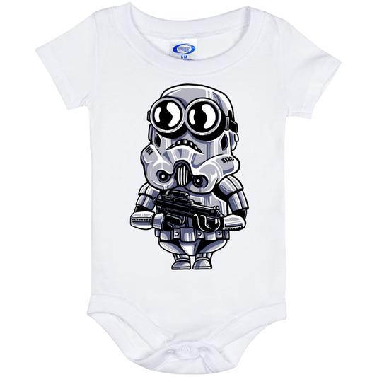 "MINION TROOPER" Baby Onesie 6 Month