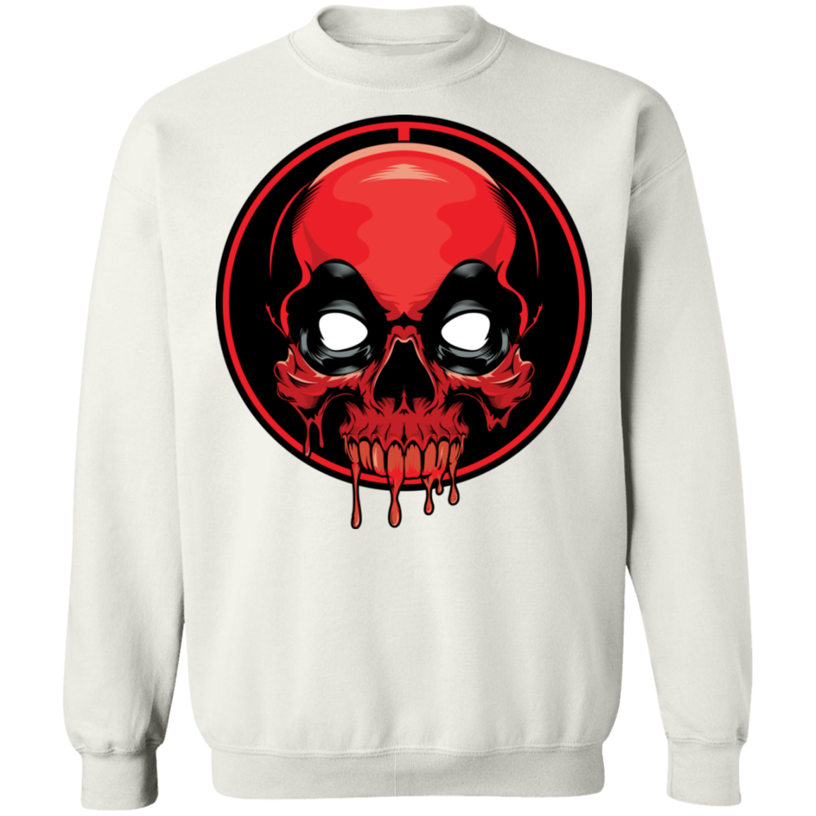 "SKULLPOOL" Crewneck Pullover Sweatshirt  8 oz.