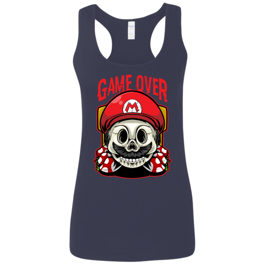 "GAME OVER" Ladies' Softstyle Racerback Tank