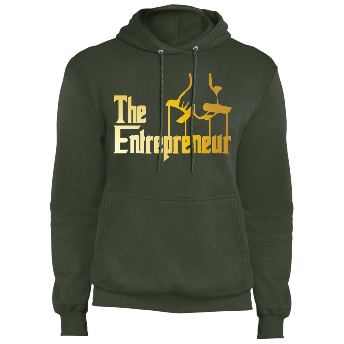 "HANDS OF AN ENTREPRENEUR" Core Fleece Pullover Hoodie