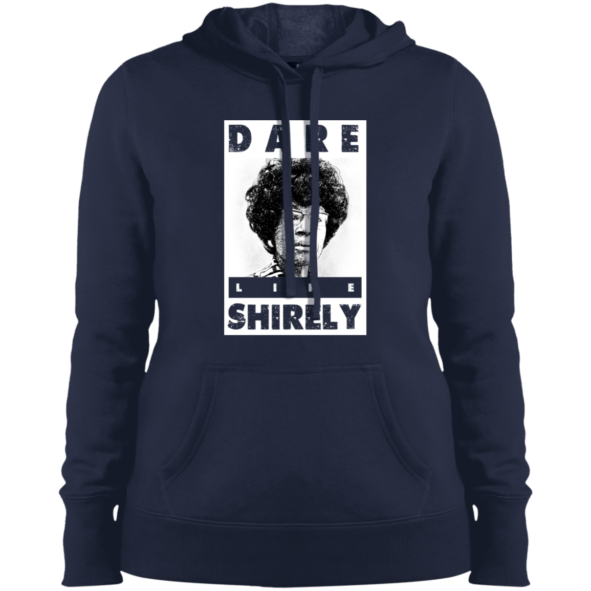 "LIKE SHIRELY" Ladies' Pullover Hooded Sweatshirt