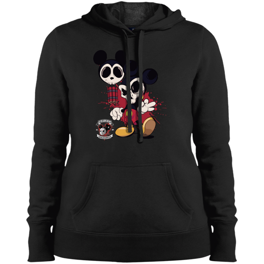 "MICKEY GO BOOM" Ladies' Pullover Hooded Sweatshirt