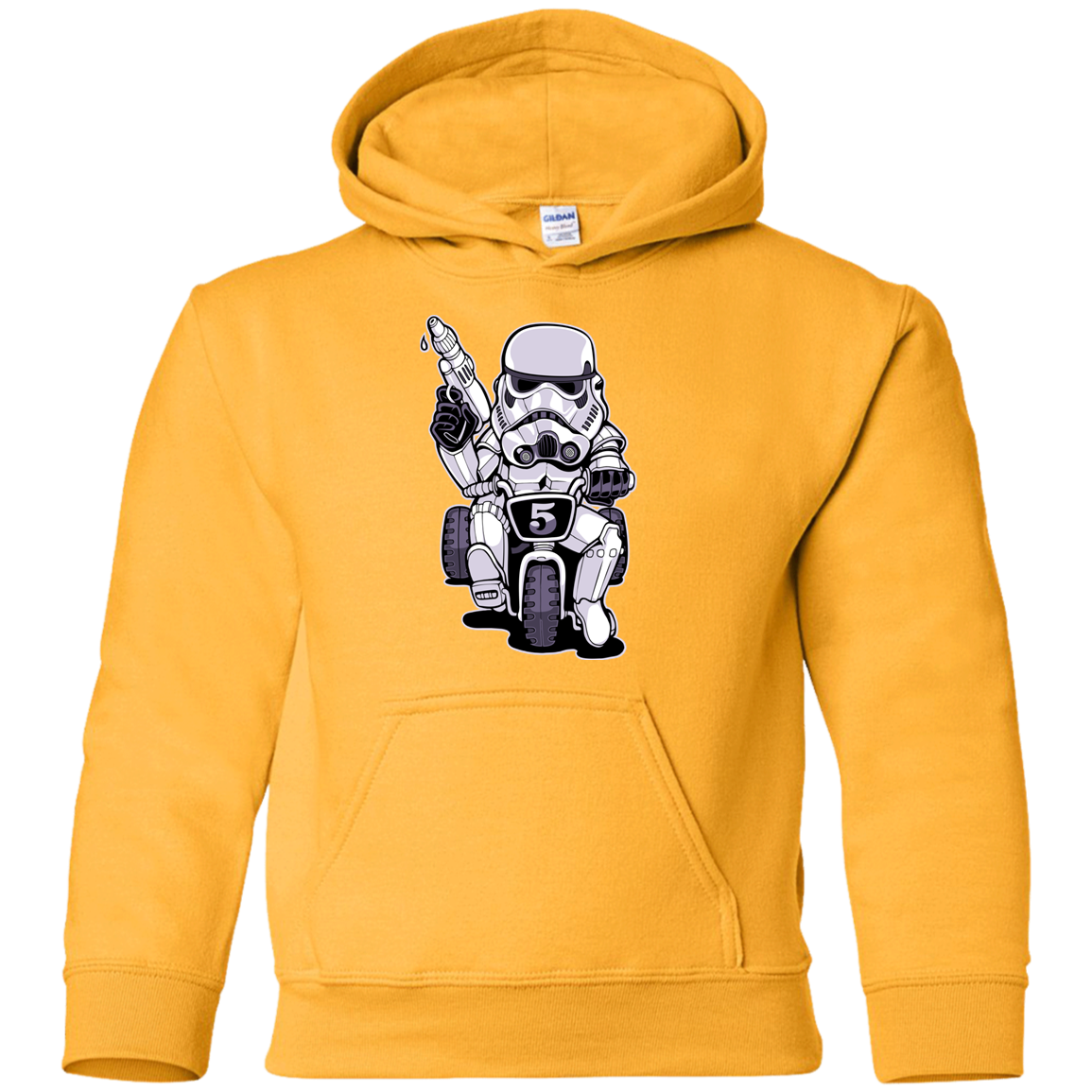 "TOOPER ON A BIKE" Youth Pullover Hoodie