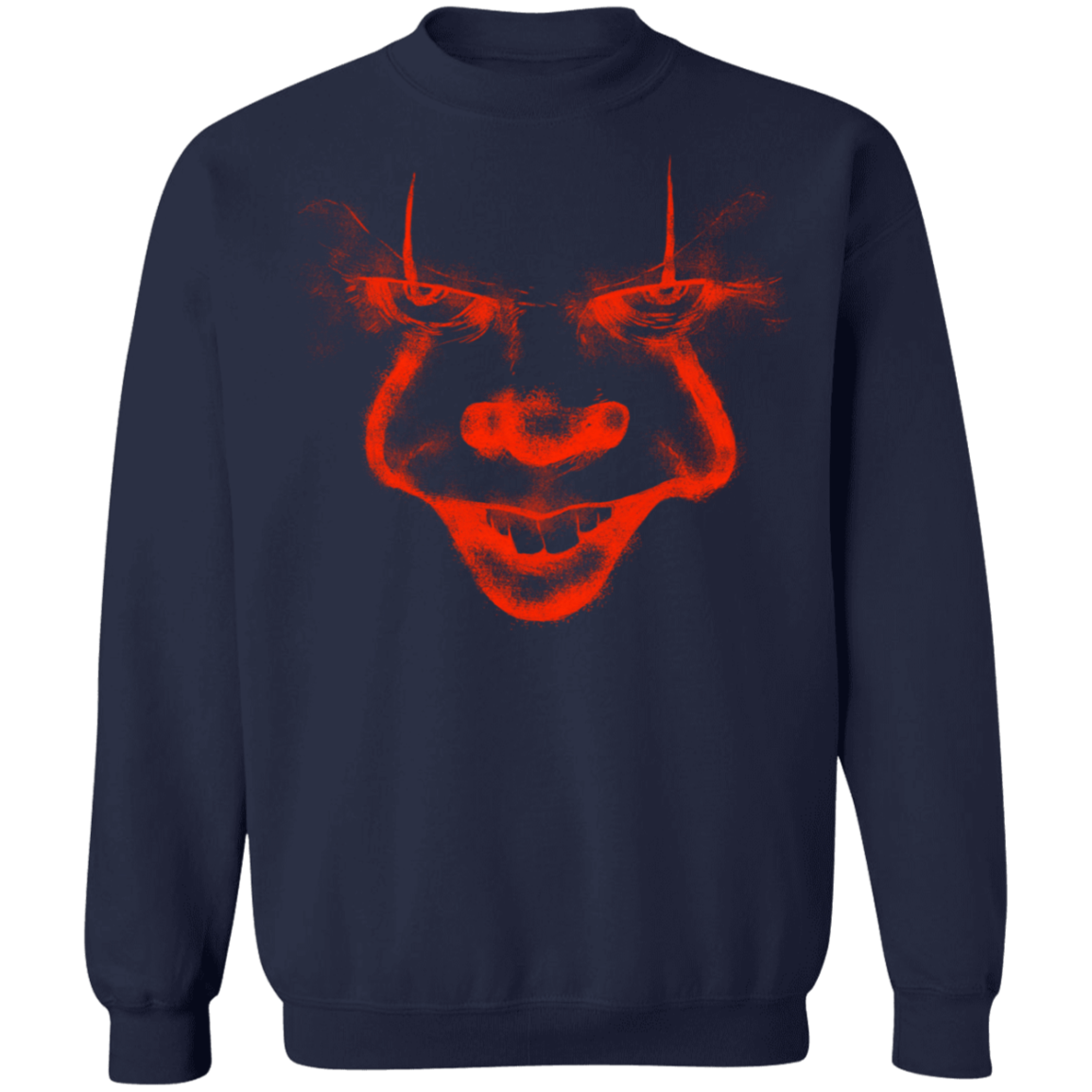 "CLOWN SAYS HELLO" Crewneck Pullover Sweatshirt  8 oz.