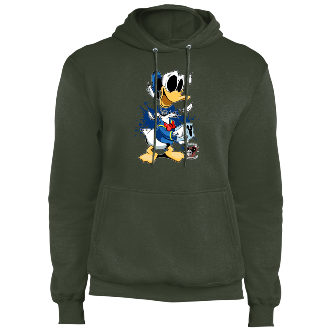 "DONALD IN A BOX" Core Fleece Pullover Hoodie