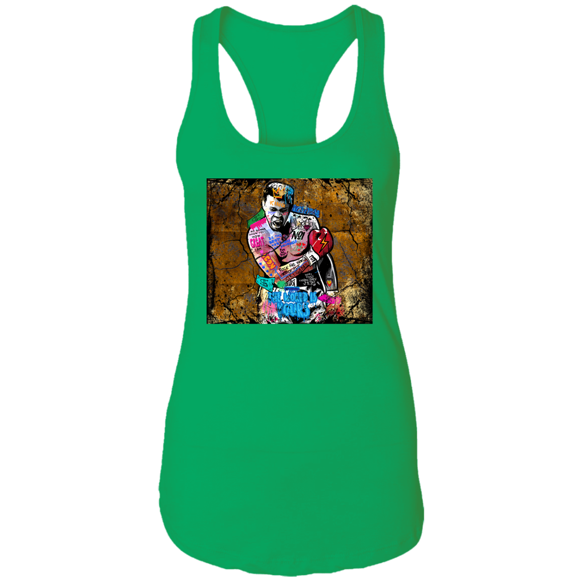 "THE GREATEST" Ladies Ideal Racerback Tank