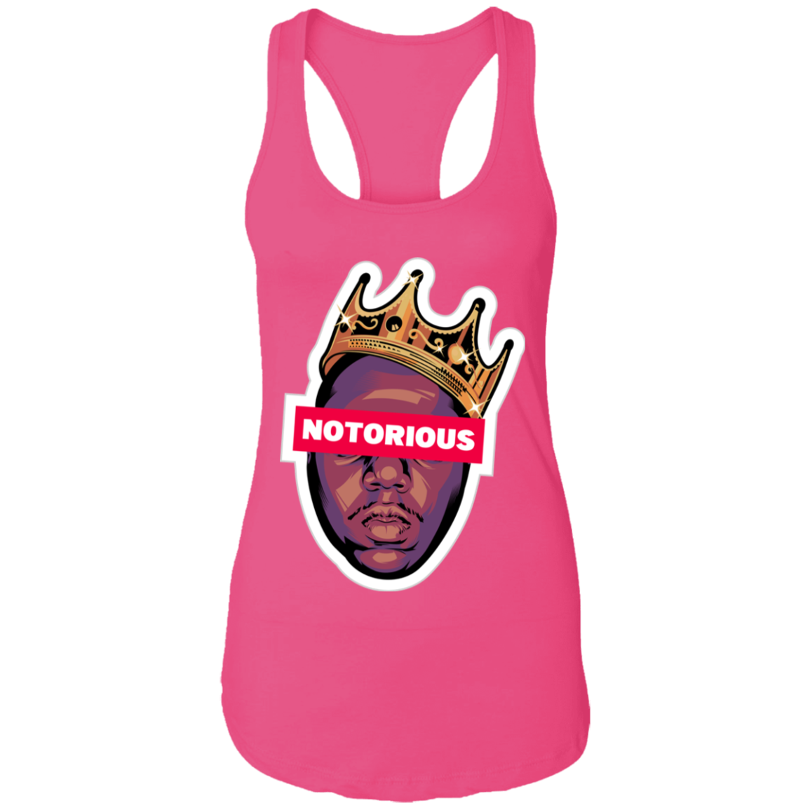 "NOTORIOUS" Ladies Ideal Racerback Tank