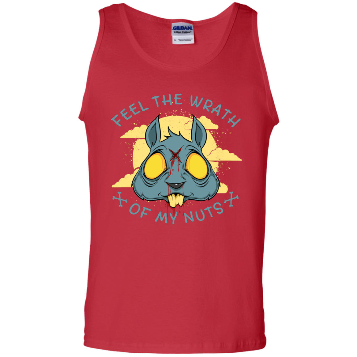 "FEEL THE WRATH" 100% Cotton Tank Top