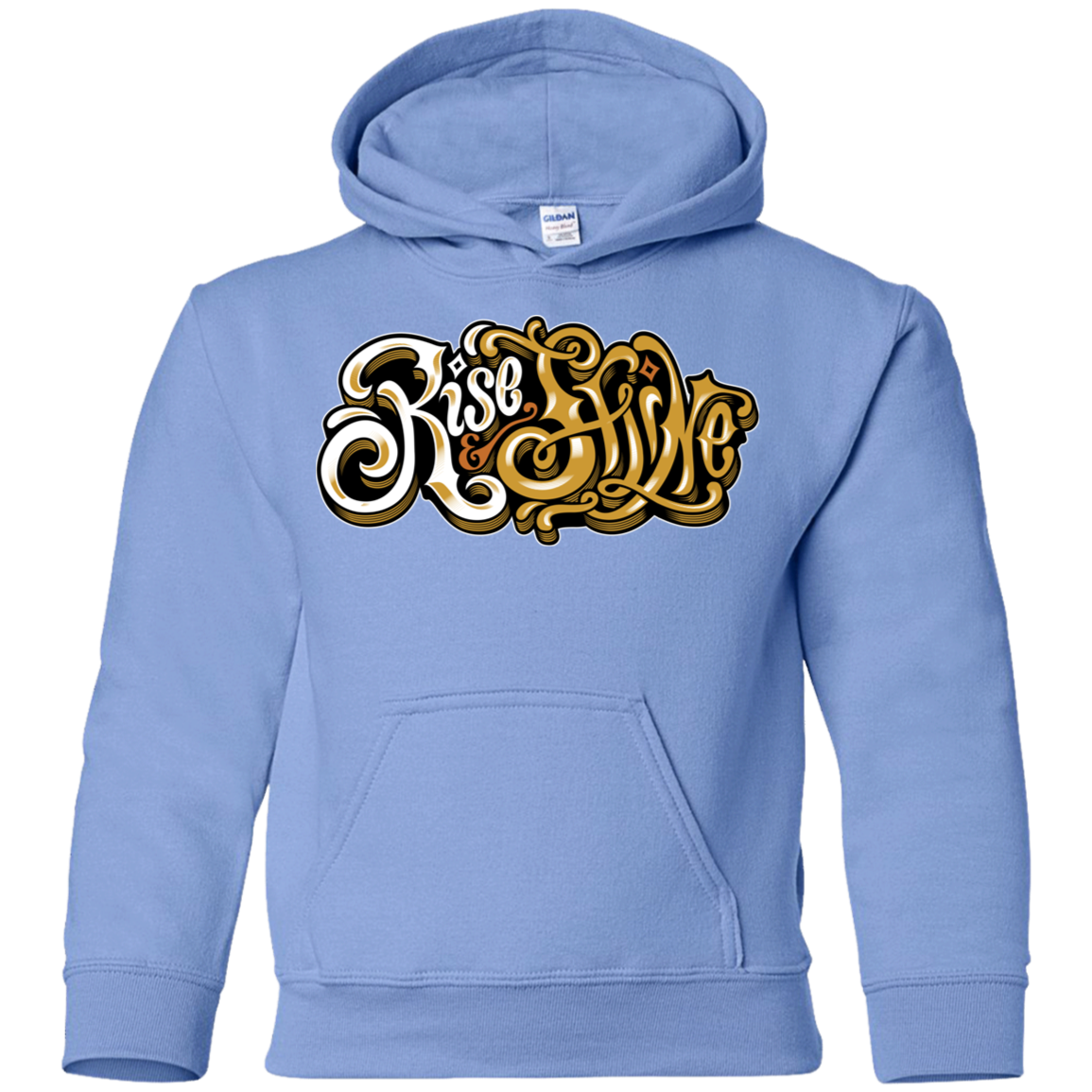 "RISE AND SHINE" Youth Pullover Hoodie