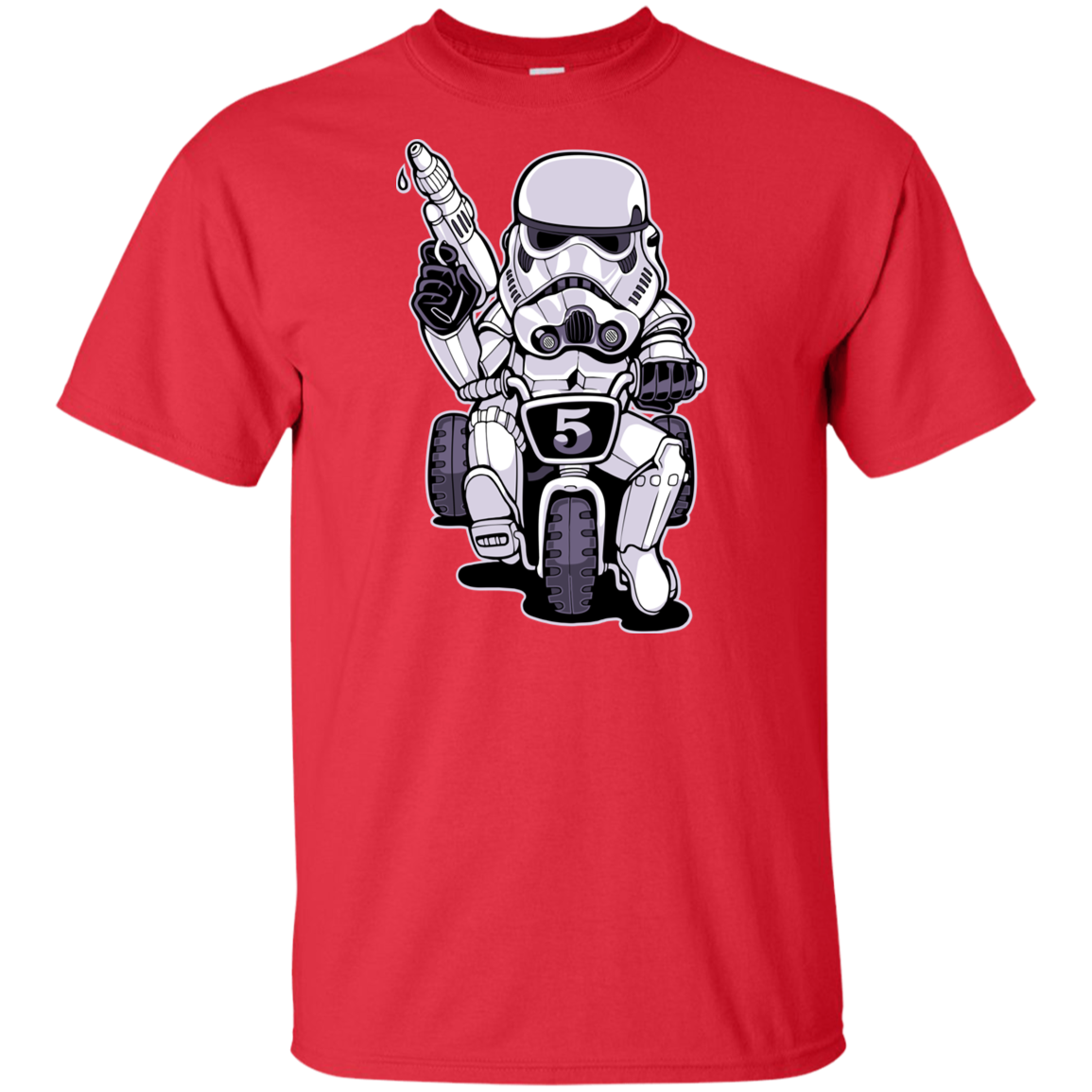 "TOOPER ON A BIKE' Mens Tall Ultra Cotton T-Shirt