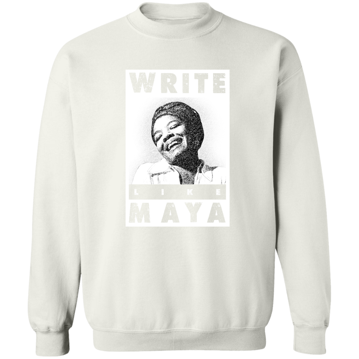 "LIKE MAYA" Crewneck Pullover Sweatshirt