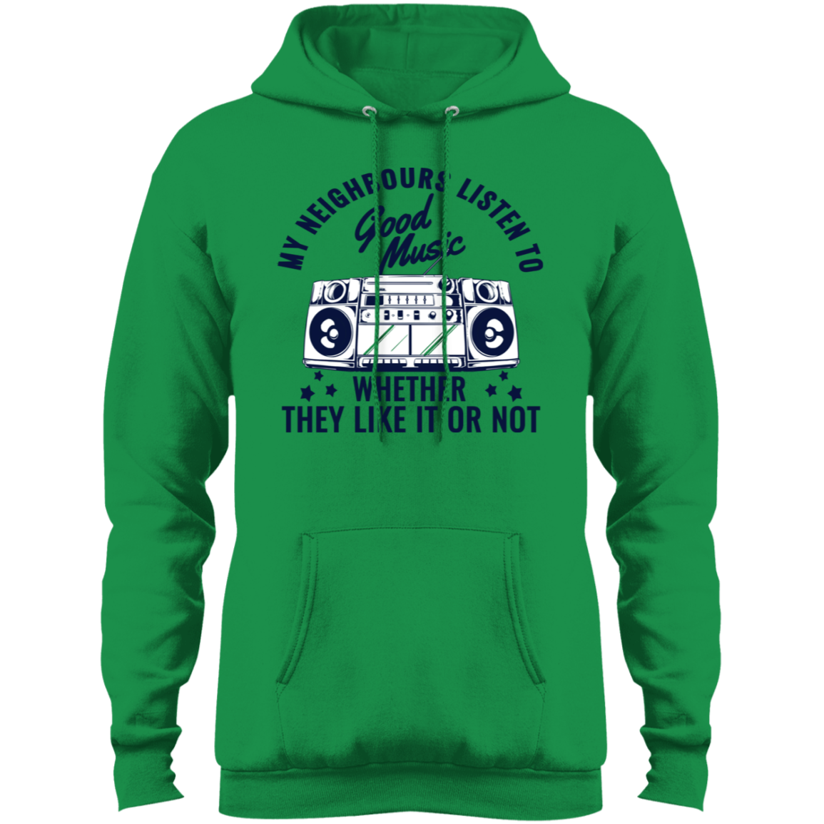 "THEY LIKE IT OR NOT" Core Fleece Pullover Hoodie