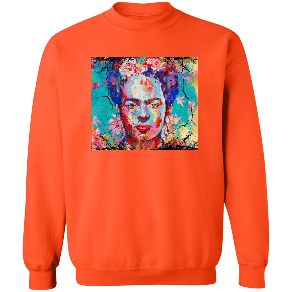 "FRIDA"  Crewneck Pullover Sweatshirt