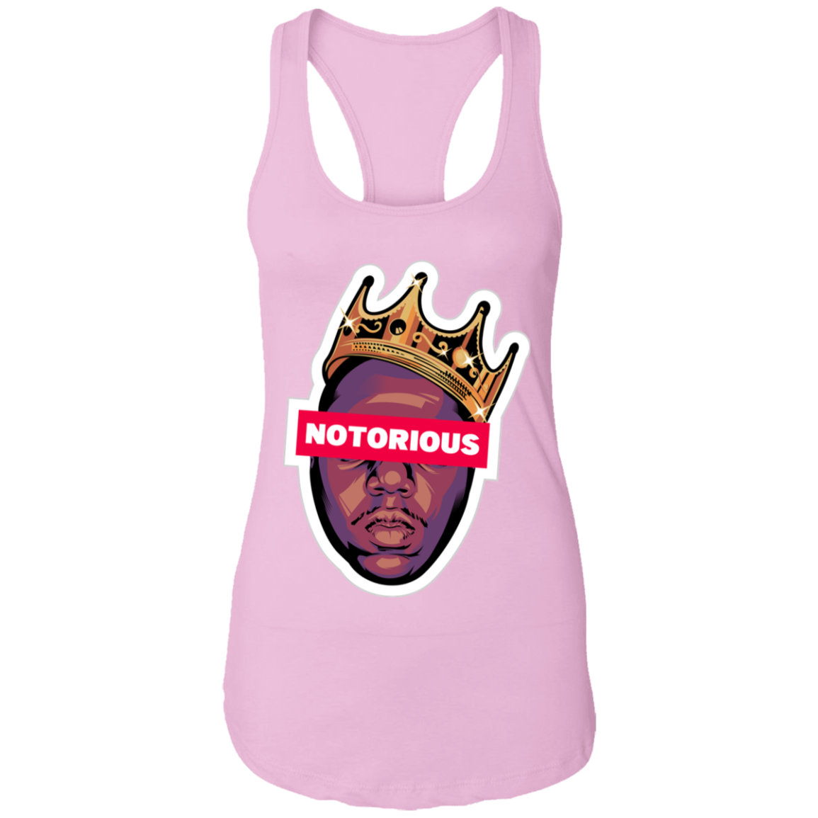 "NOTORIOUS" Ladies Ideal Racerback Tank