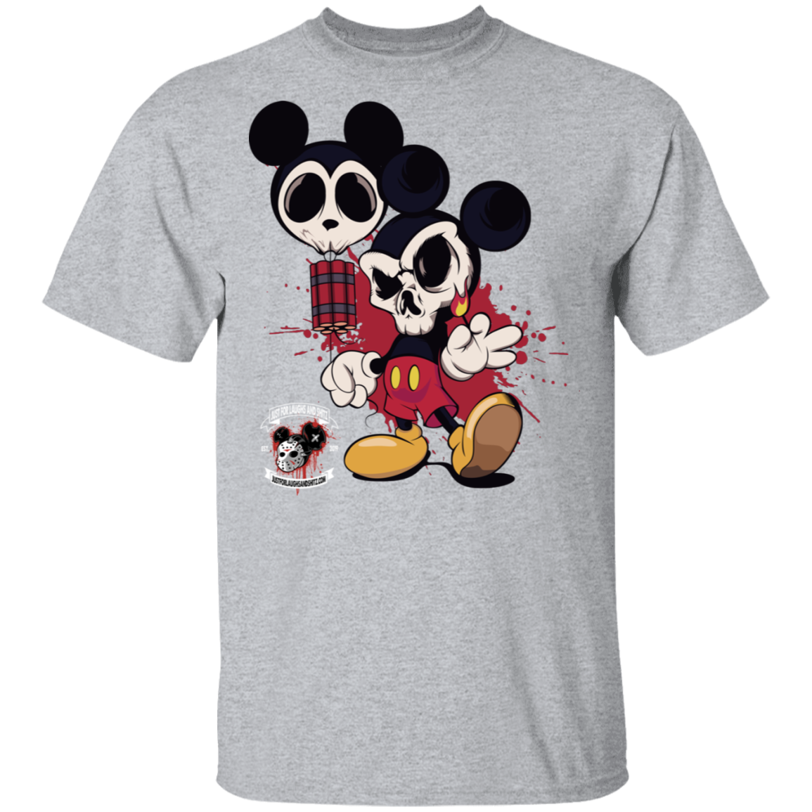 "MICKEY GO BOOM" 5.3 oz. T-Shirt