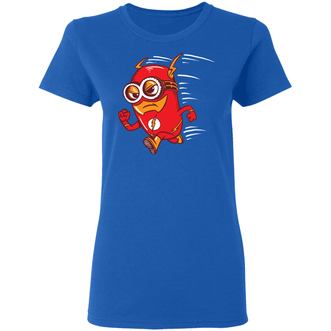 "FLASH MINION" Ladies' 5.3 oz. T-Shirt