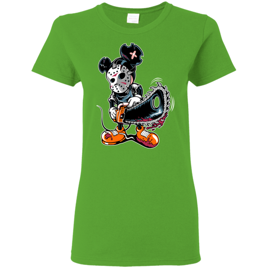 "MICKY PSYCHO" Ladies' 5.3 oz. T-Shirt