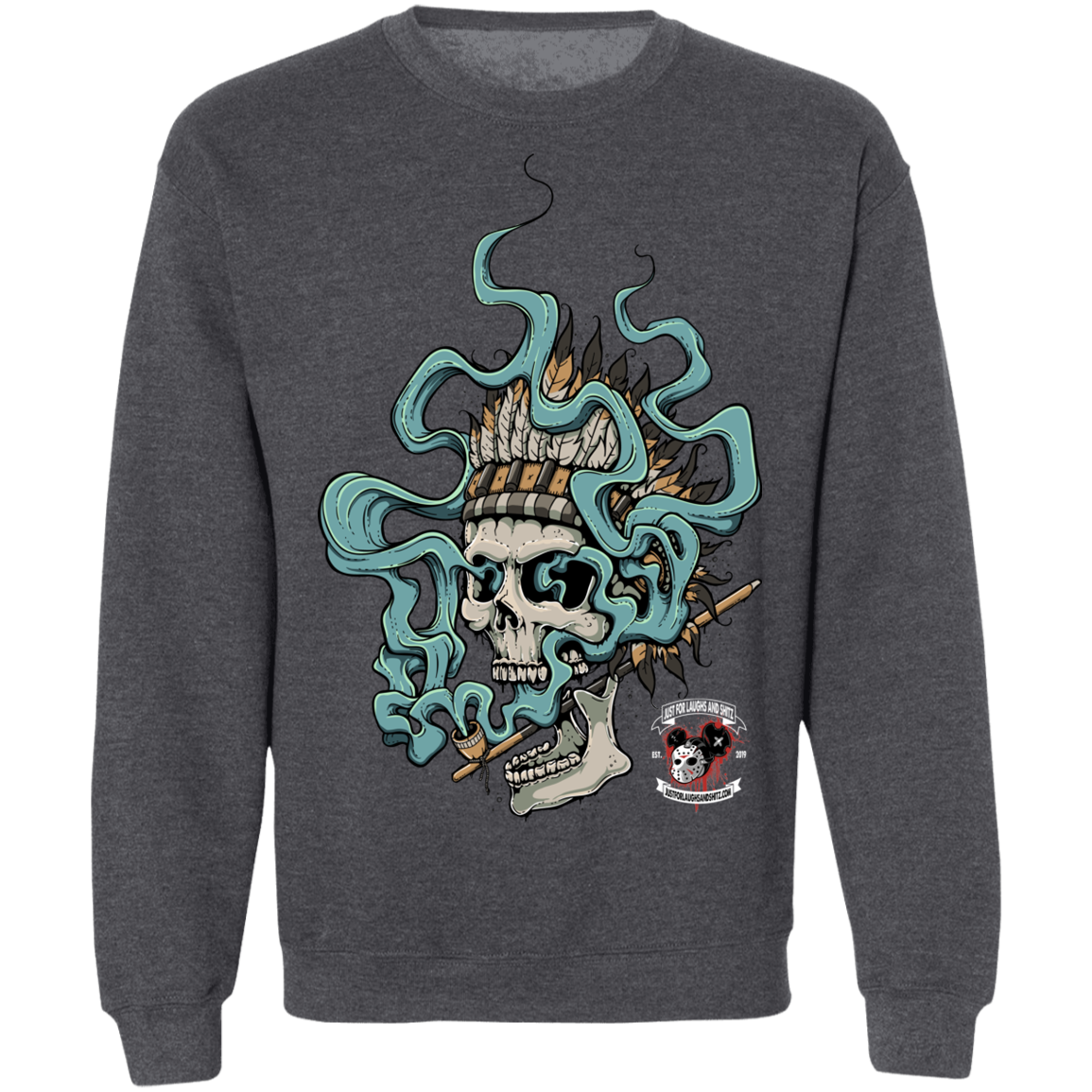 "HIGH CHIEF" Crewneck Pullover Sweatshirt  8 oz.