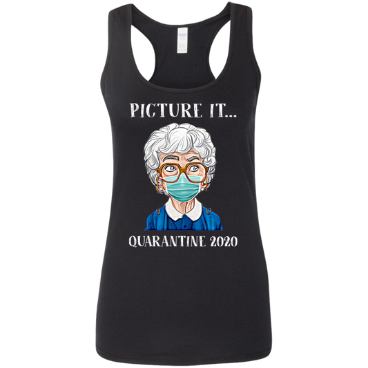 "PICTURE IT" Ladies' Softstyle Racerback Tank