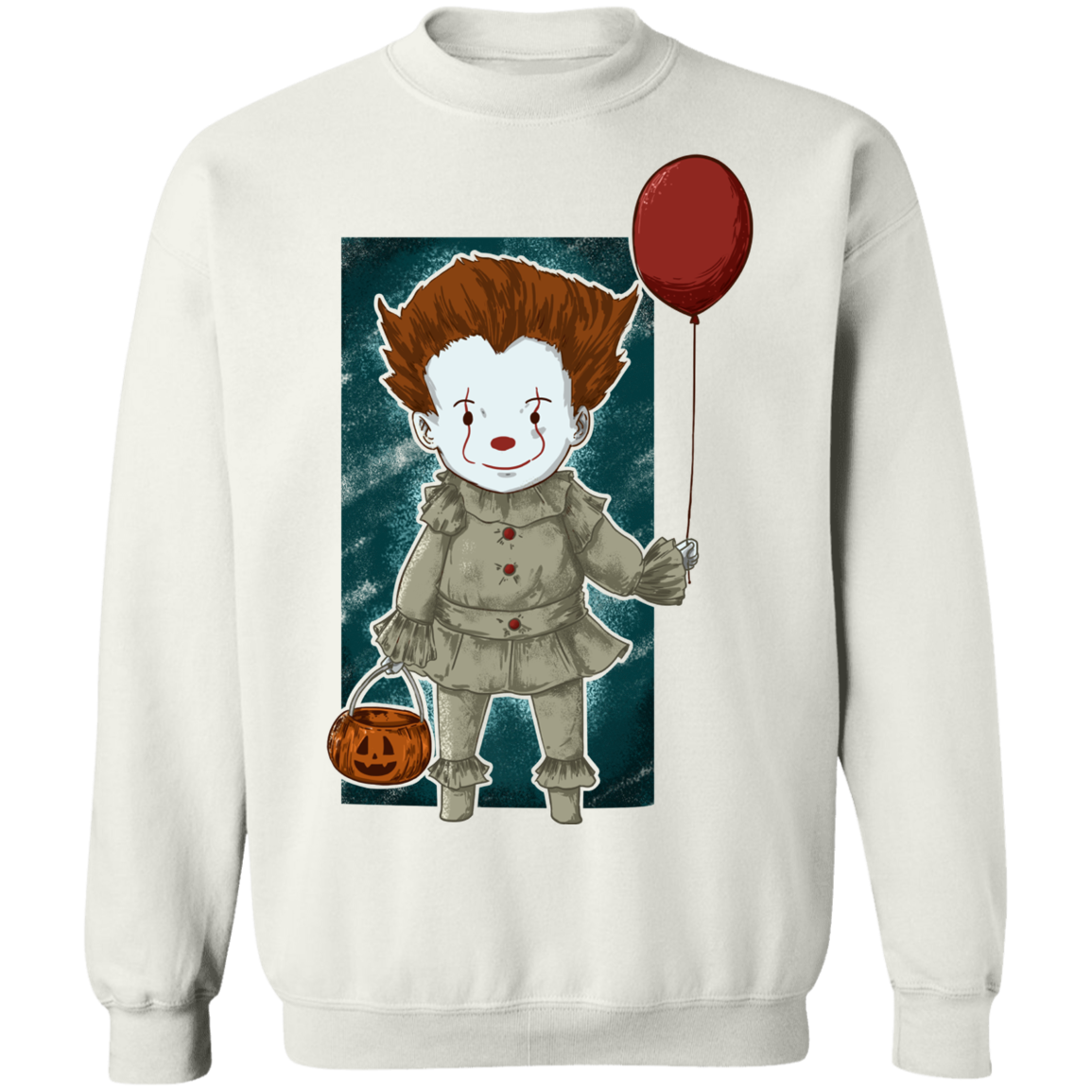 "LITTLE CLOWN" Crewneck Pullover Sweatshirt  8 oz.