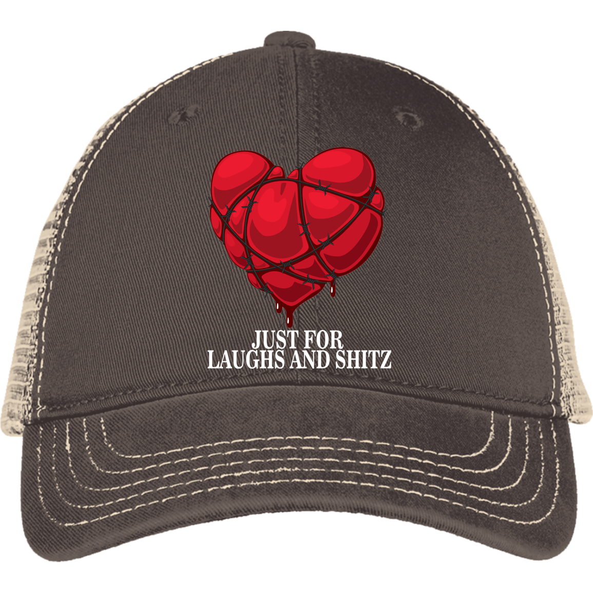 "MY BLOODY HEART" Mesh Back Cap