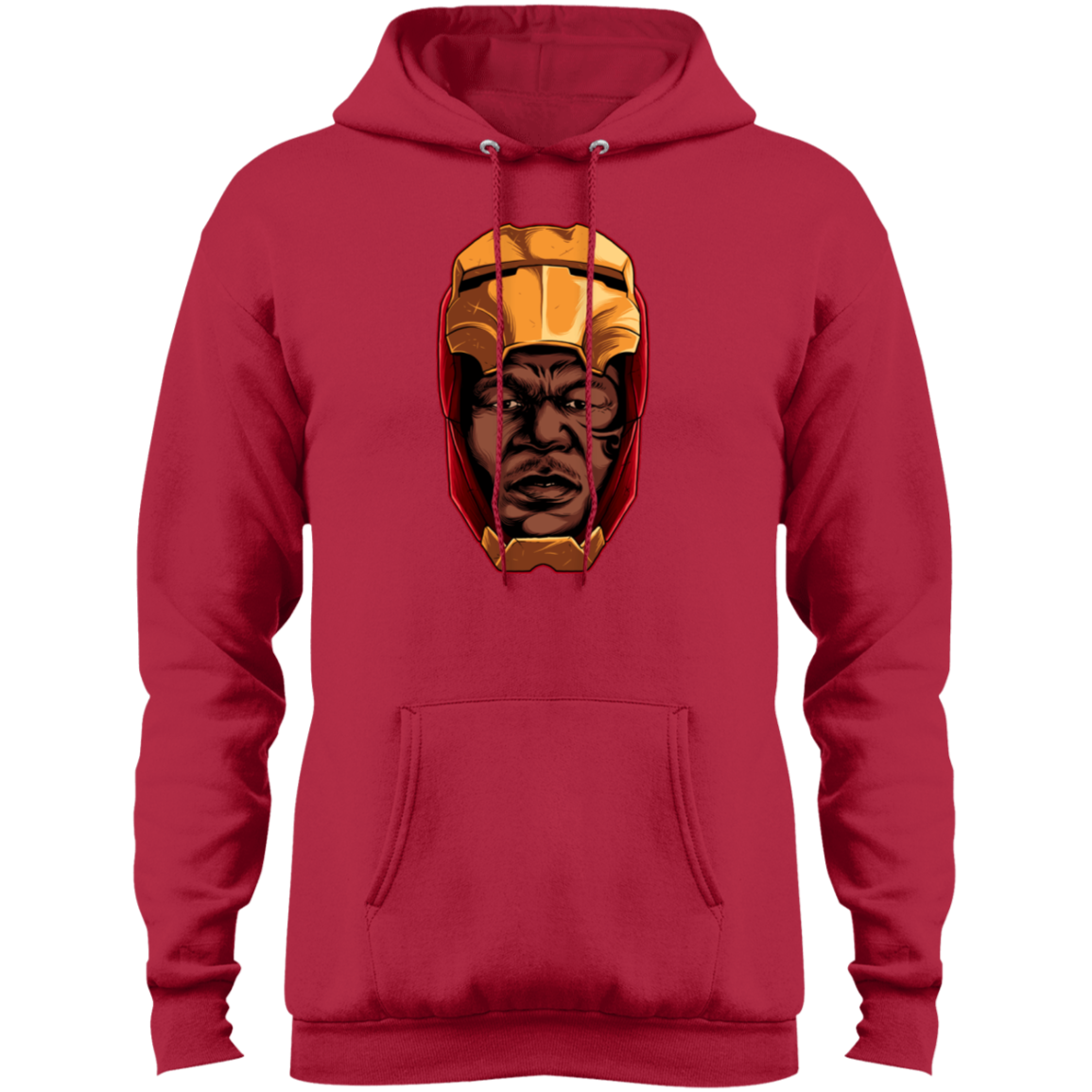 "THE REAL IRON". Core Fleece Pullover Hoodie