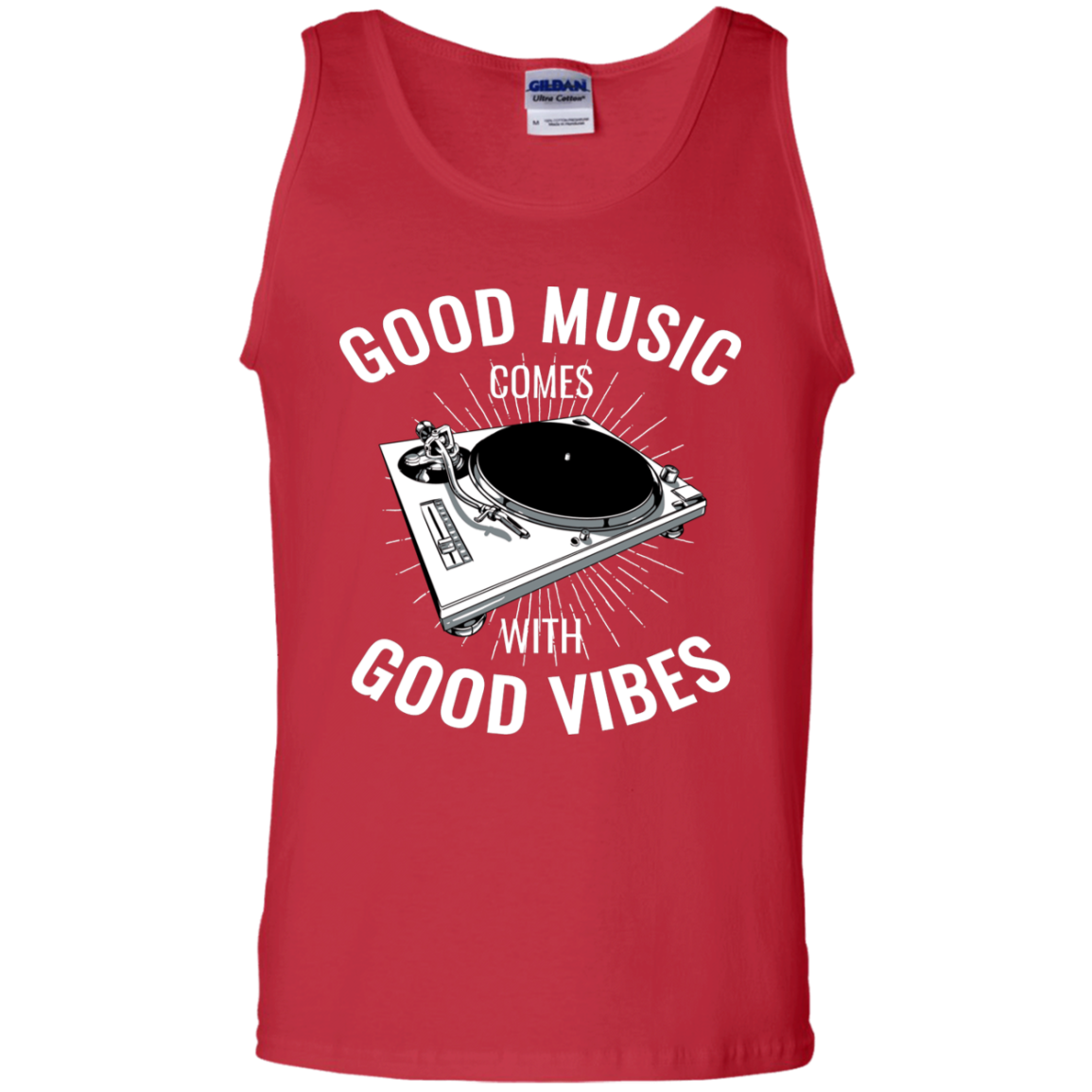 "GOOD VIBES" 100% Cotton Tank Top