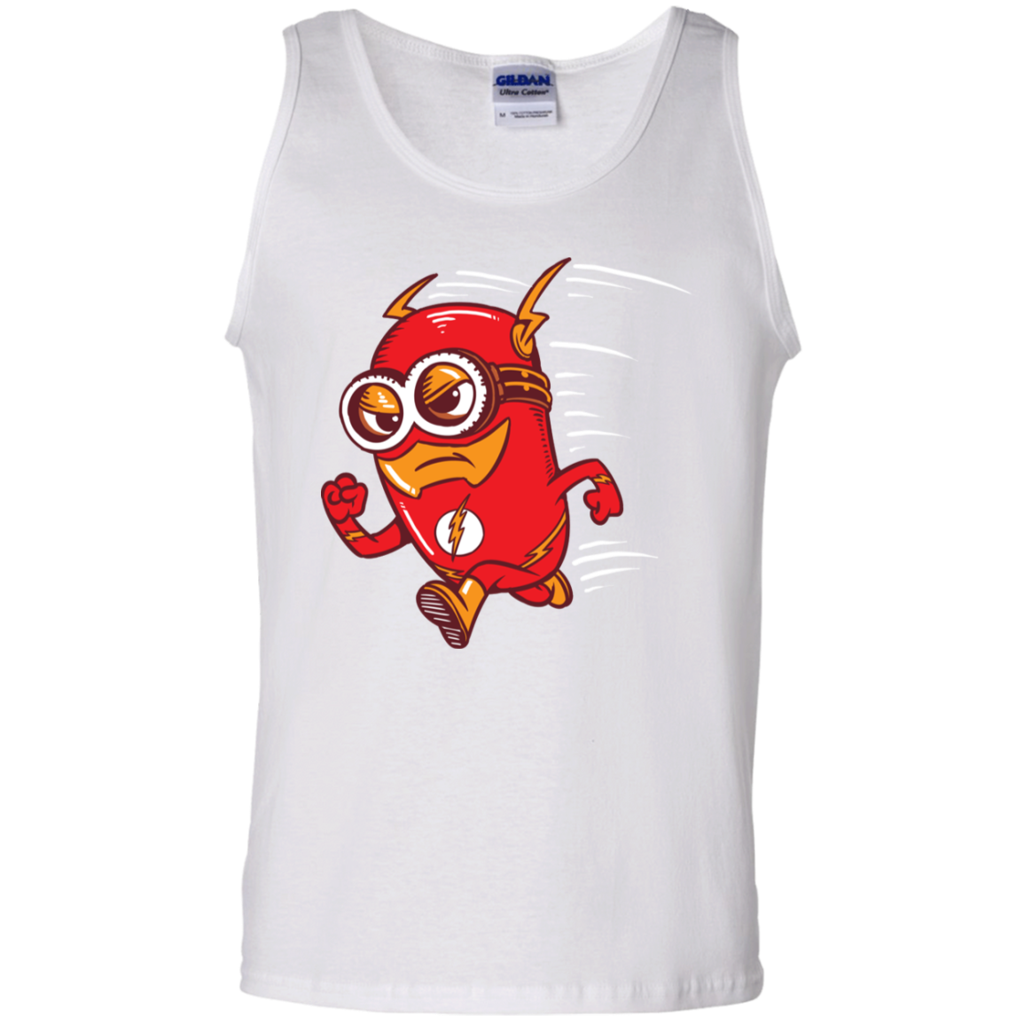 "FLASH MINION" 100% Cotton Tank Top