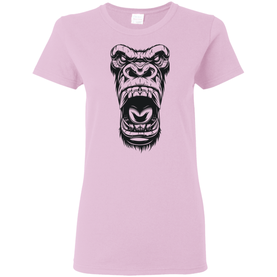 "GORILLA FACE" Ladies' 5.3 oz. T-Shirt