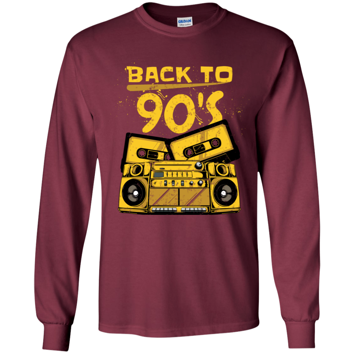 "BACK TO 90'S" Youth LS T-Shirt