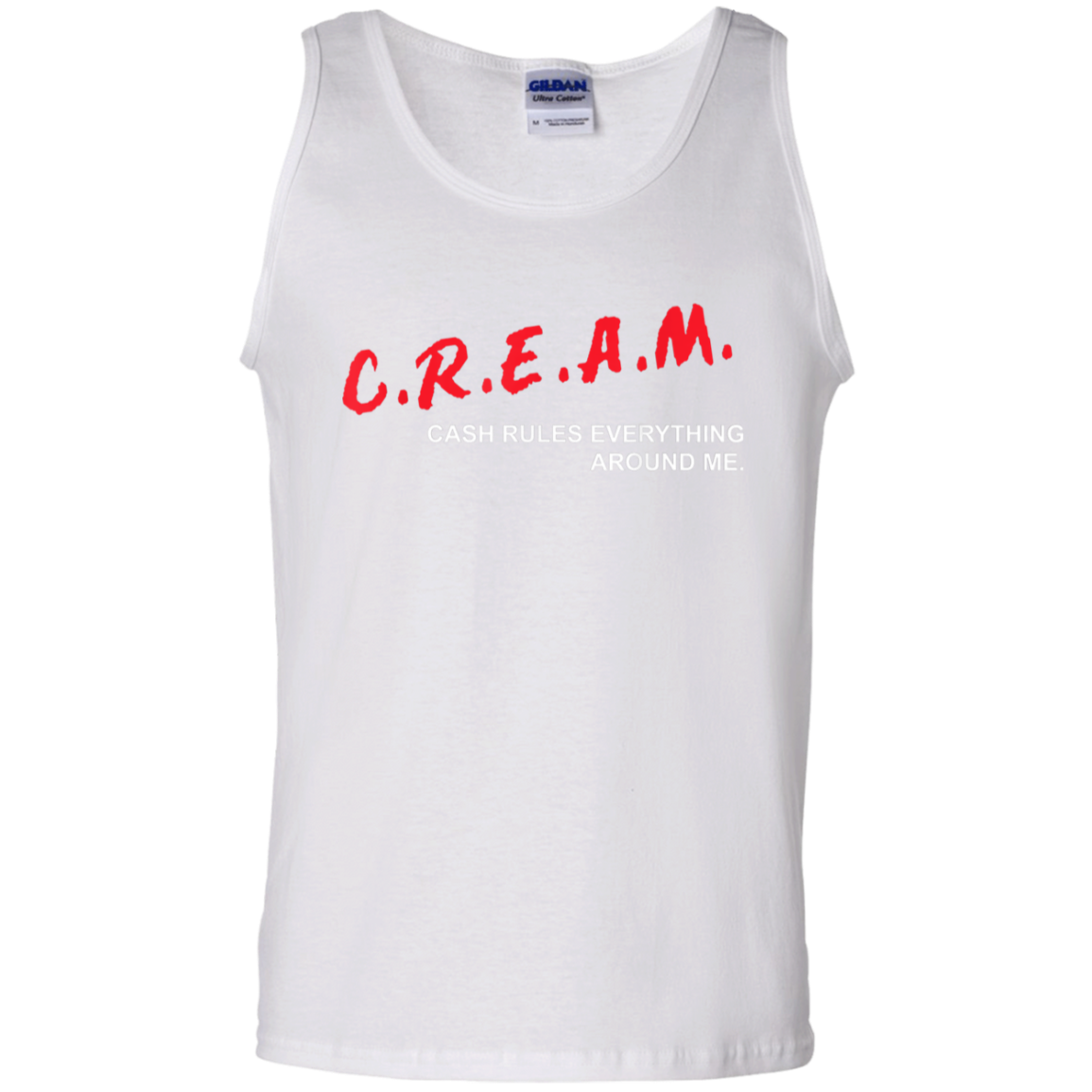 "CREAM" 100% Cotton Tank Top