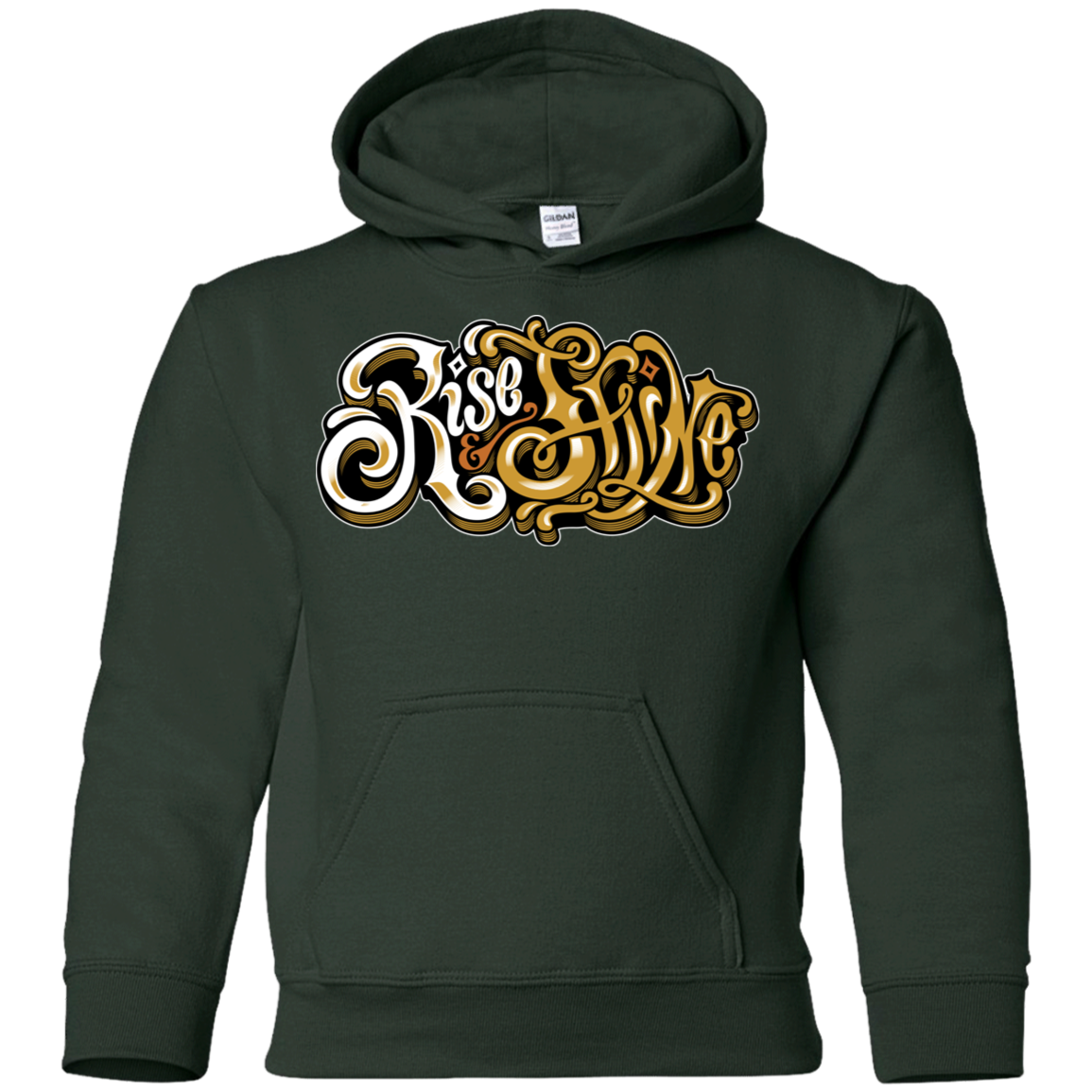 "RISE AND SHINE" Youth Pullover Hoodie