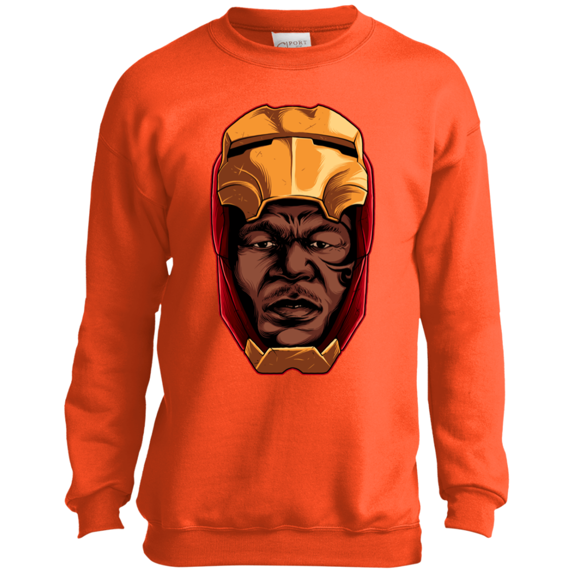 "THE REAL IRON" Youth Crewneck Sweatshirt