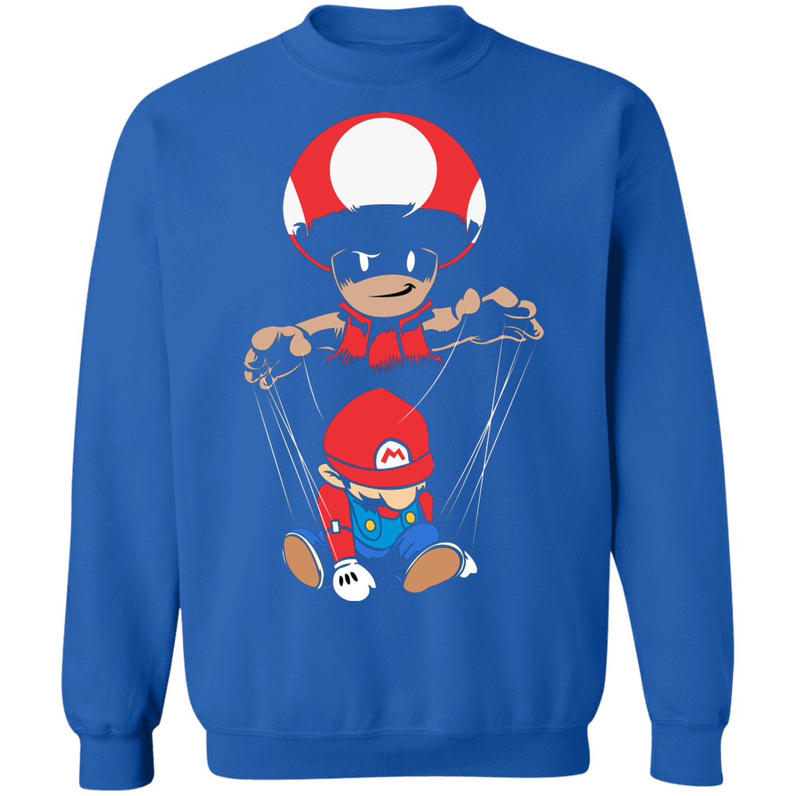 "MARIO DOLL" Crewneck Pullover Sweatshirt  8 oz.