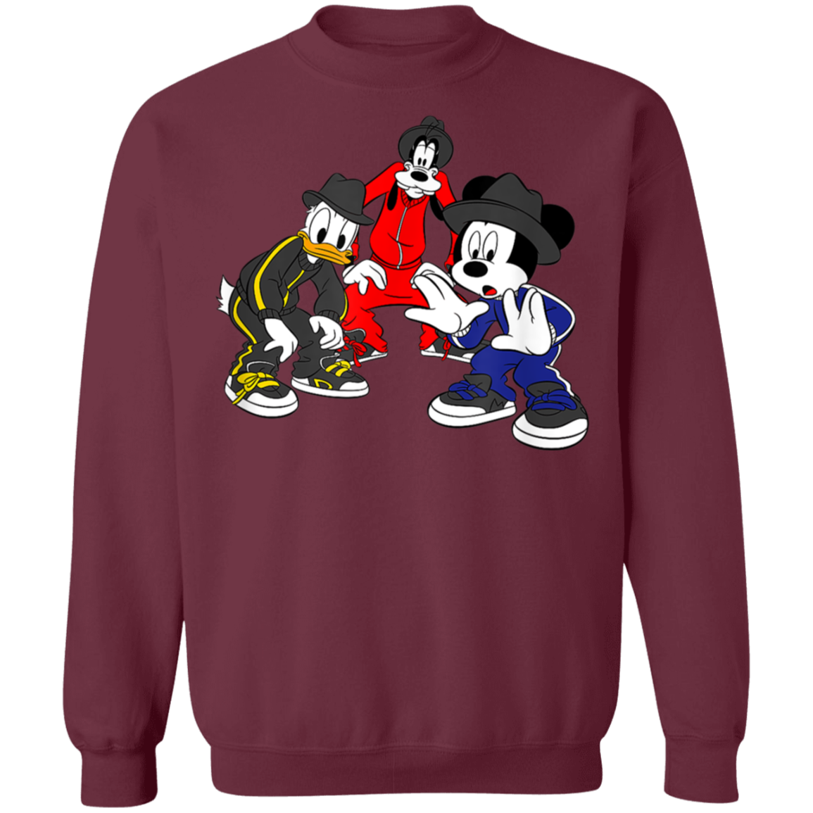 "CARTOON CYPHA" Crewneck Pullover Sweatshirt