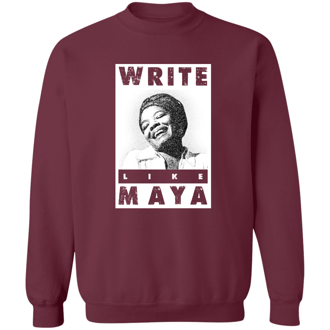 "LIKE MAYA" Crewneck Pullover Sweatshirt