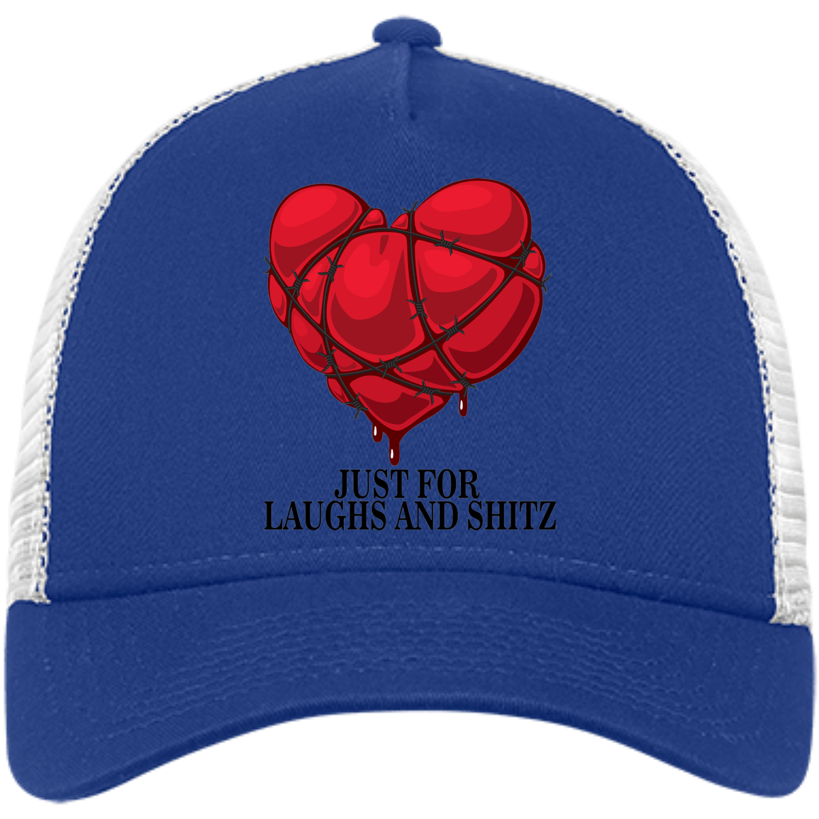 "MY BLOODY HEART" NE205 New Era® Snapback Trucker Cap