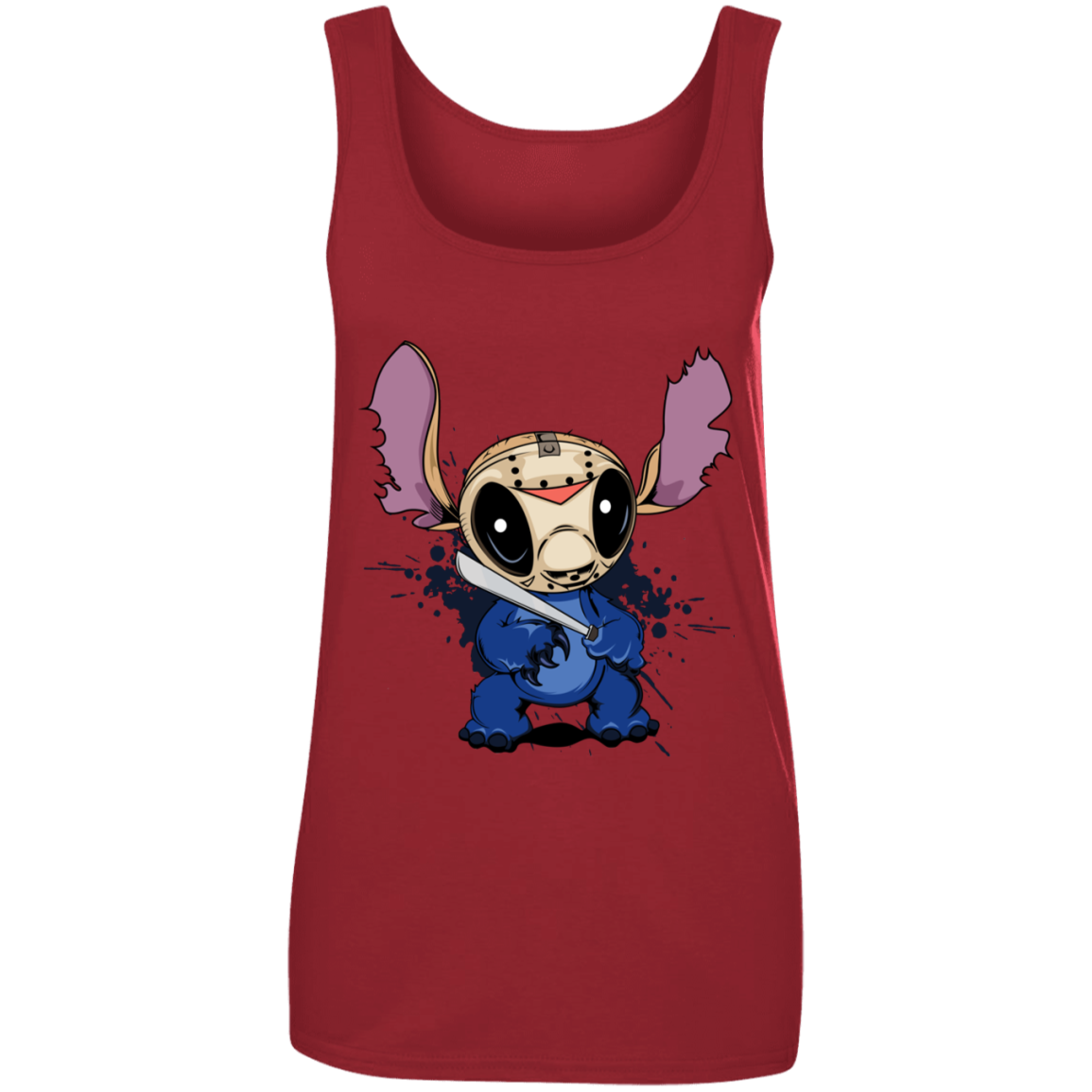 "KILLER STITCH" Ladies' 100% Ringspun Cotton Tank Top