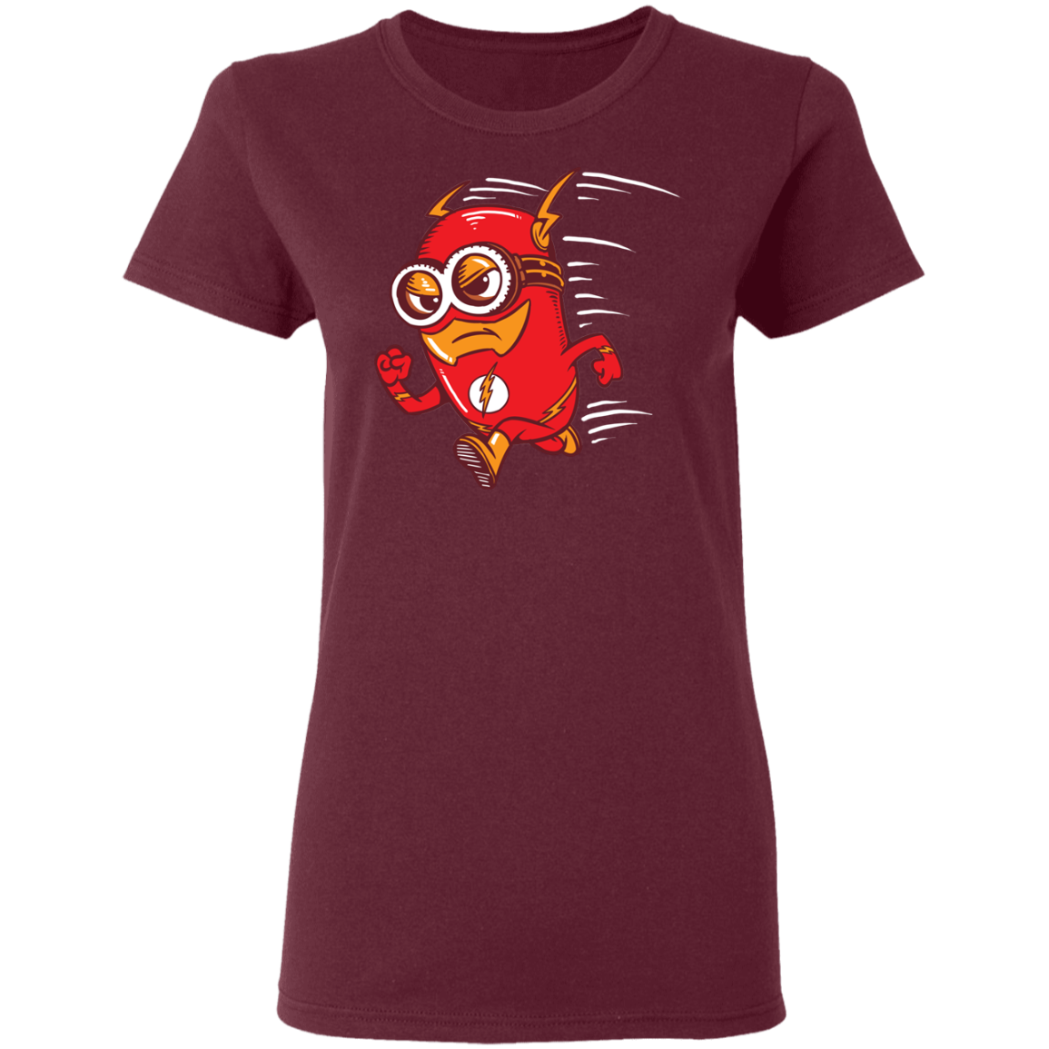 "FLASH MINION" Ladies' 5.3 oz. T-Shirt