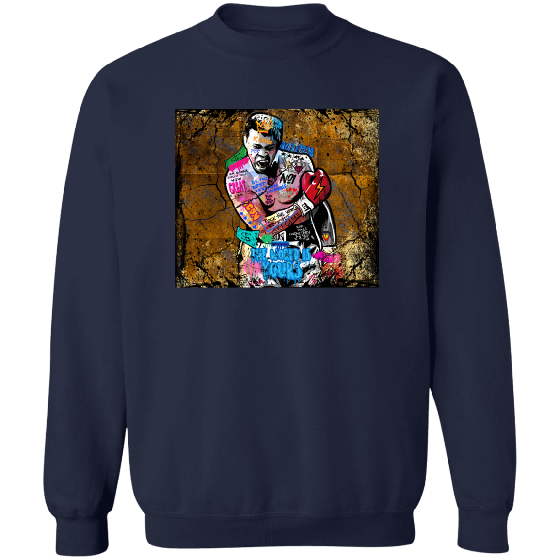 "THE GREATEST" Crewneck Pullover Sweatshirt