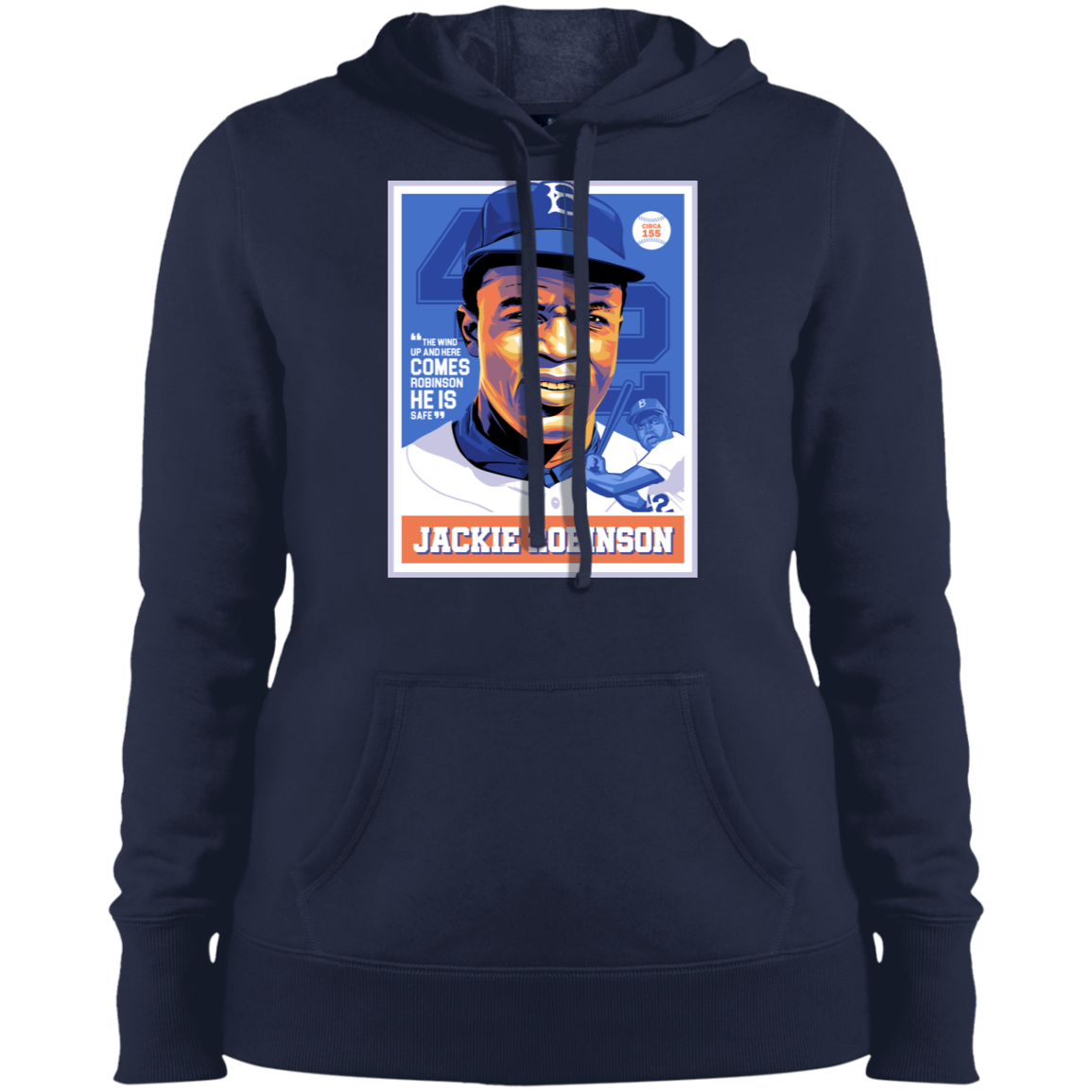 "JACKIE" Ladies' Pullover Hooded Sweatshirt