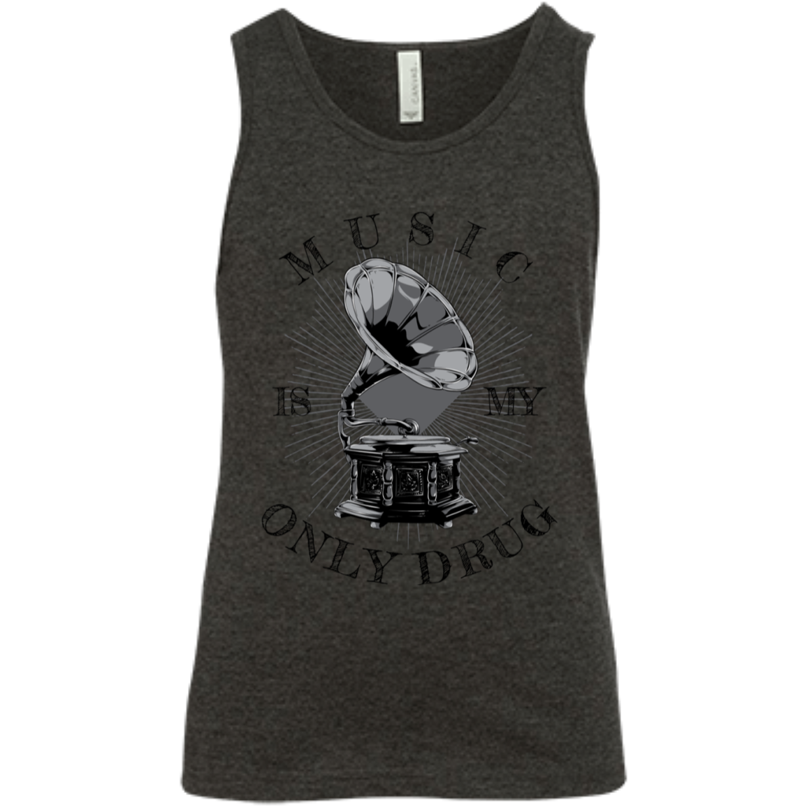 "MUSIC" Youth Jersey Tank